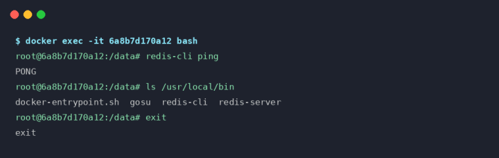 docker exec 交互式 shell bash