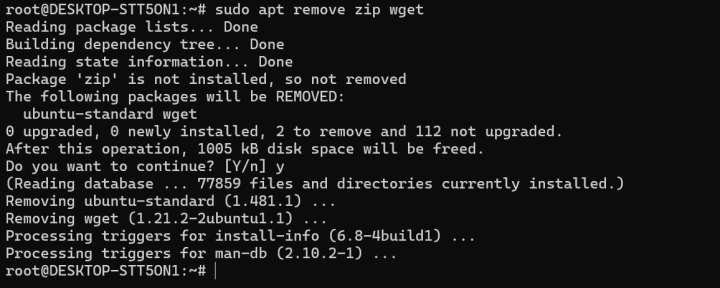 在 Ubuntu 中删除软件包