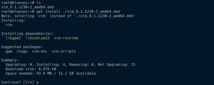how to install deb package