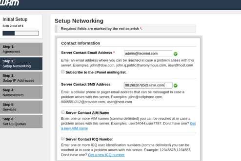 如何在 centos 8 上安装 cpanel-whm