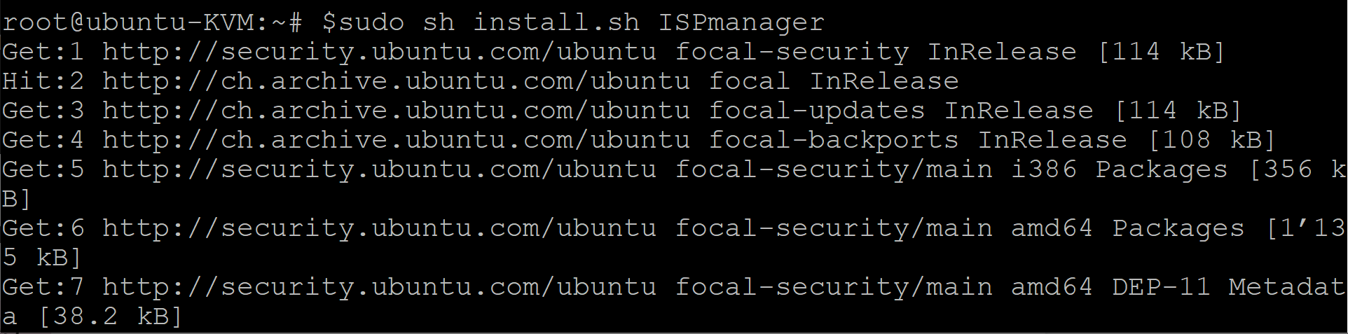 如何在 ubuntu 上安装 ispmanager