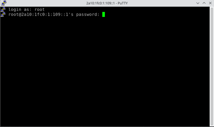 输入您的 VPS 用户名